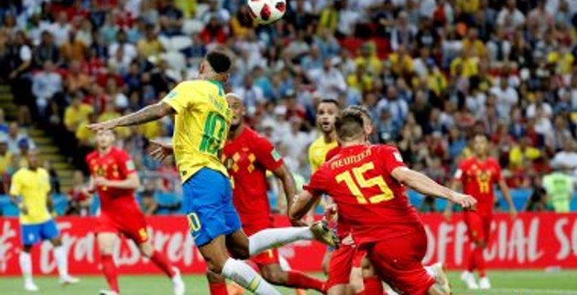 بلجيكا تتأهل للمربع الذهبي وتنهي أحلام البرازيل في المونديال