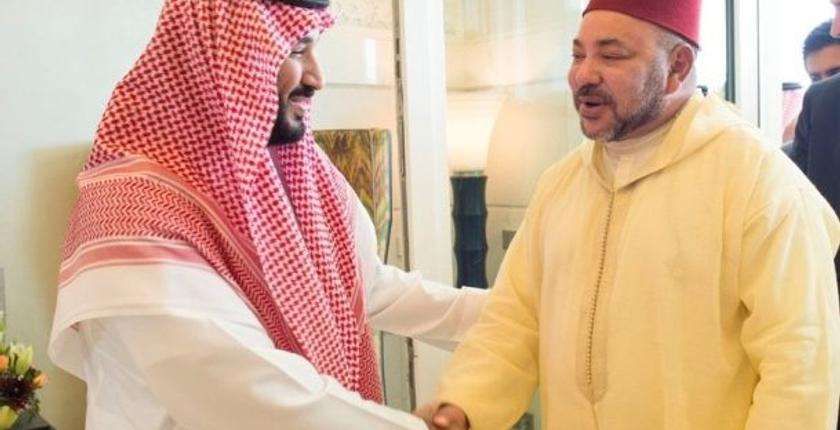 جلالة الملك يتوصل ببرقية تهنئة من ولي العهد السعودي
