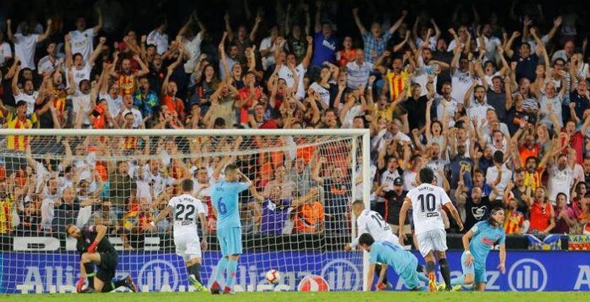 فالنسيا يتعادل مع أتليتكو مدريد في قمة الدوري الإسباني