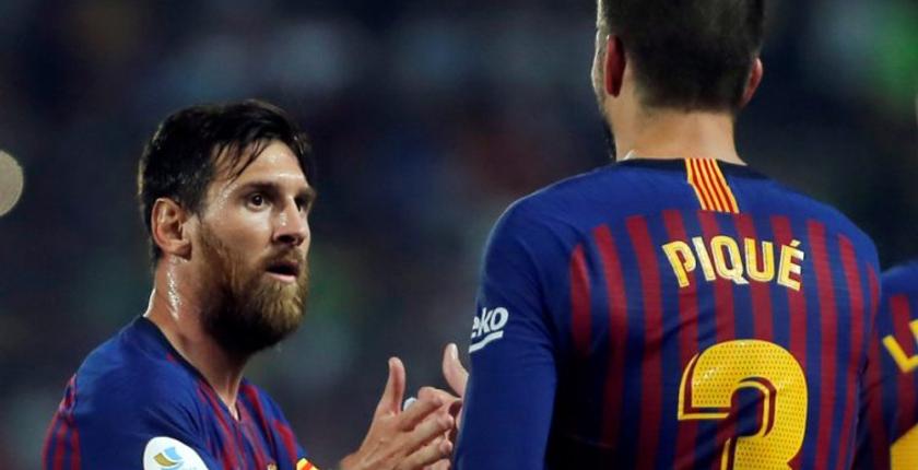 برشلونة يهزم إشبيلية ويتوج بطلا للسوبر الاسباني
