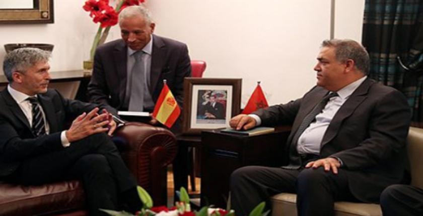 لفتيت يناقش مع نظيره الإسباني مشلكة الهجرة