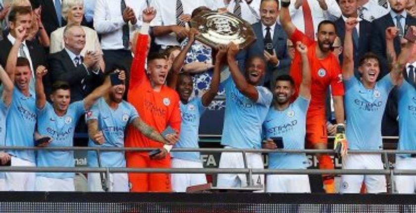 مانشستر سيتي يهزم تشيلسي ويتوج بدرع الاتحاد الإنجليزي