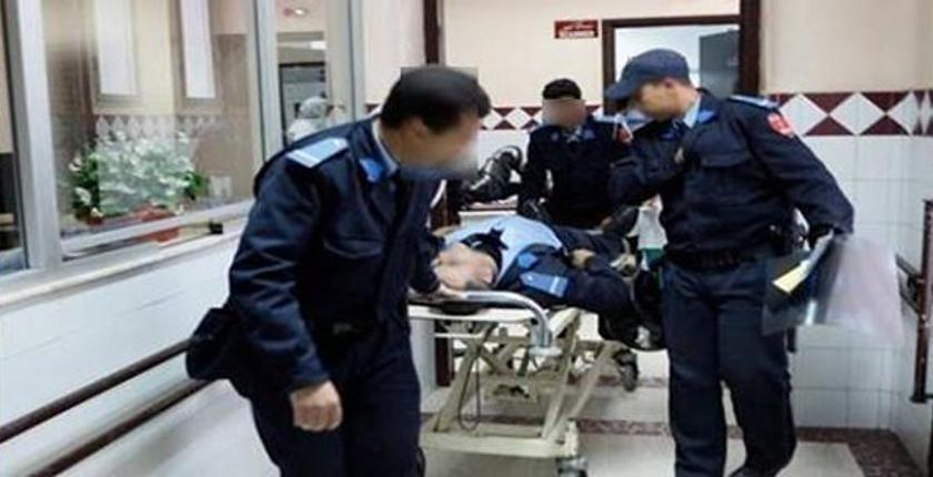 تعنيف شرطي من طرف مشرملين بتطوان