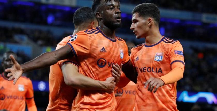 ليون يطيح بمانشستر سيتي في ملعب الاتحاد بأبطال أوروبا