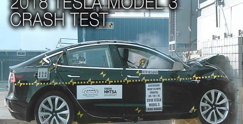 شركة Tesla تزيح الستار عن السيارة الأكثر أمانا في العالم+فيديو