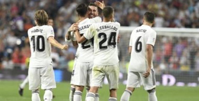 ريال مدريد يهزم إسبانيول بصعوبة وينفرد بالصدراة مؤقتا