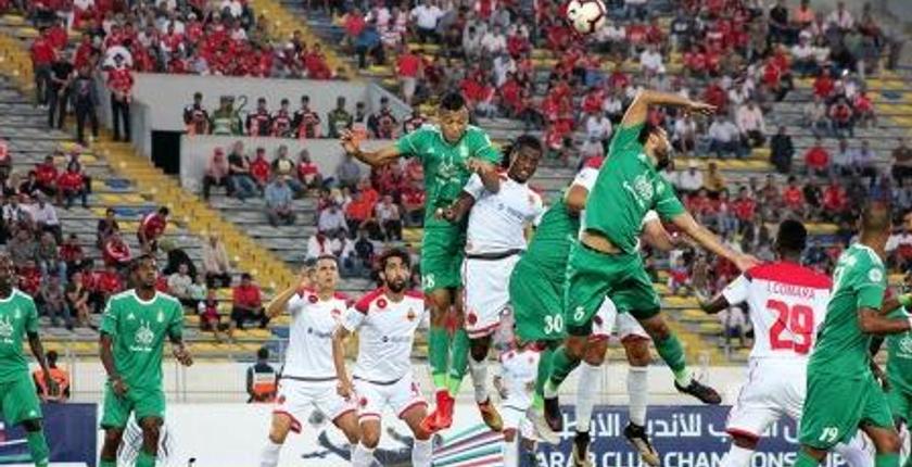 التعادل الايجابي يحسم مواجهة أهلي طرابلس والوداد 