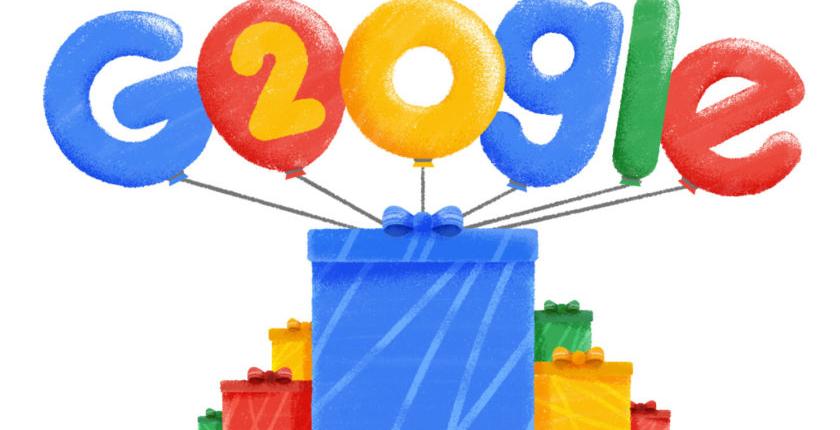 شركة "Google" تحتفي بـ20 سنة من التطور والإبداع