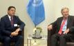 M. Bourita s'entretient à New York avec le Secrétaire Général des Nations-Unies