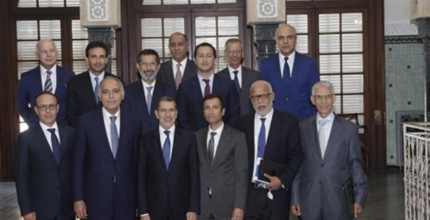 العثماني يستقبل وفدا عن الباطرونا برئاسة مزوار