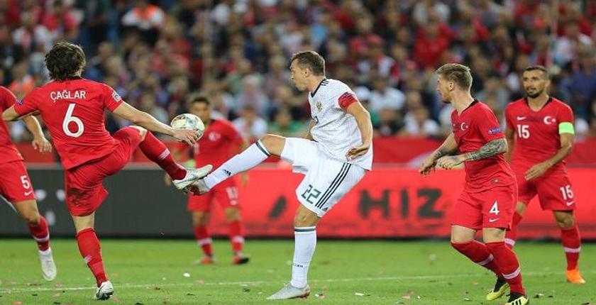 روسيا تتجاوز تركيا في بداية مشوارها بدوري الأمم الأوروبية