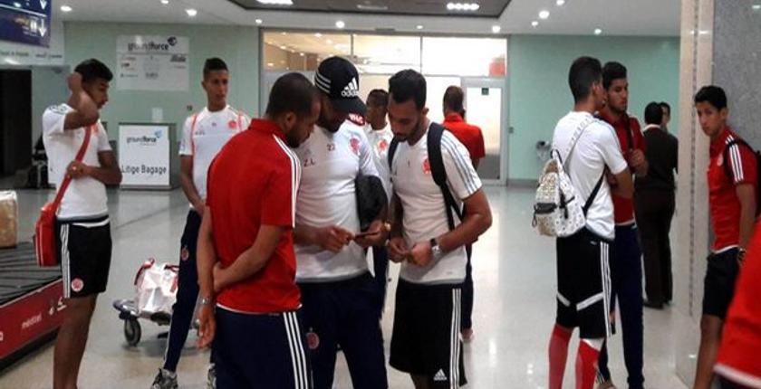بعثة الوداد تغادر إلى الجزائر لمواجهة وفاق سطيف 