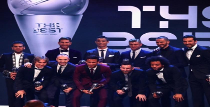 "الفيفا" يعلن قائمة المرشحين لـ"تشكيلة الموسم المثالية"