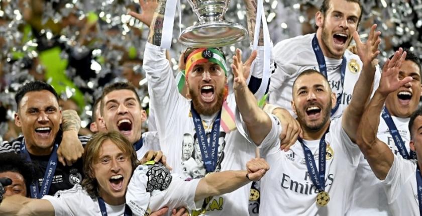 ريال مدريد ينهي عام 2018 في صدارة تصنيف الاتحاد الأوروبي 