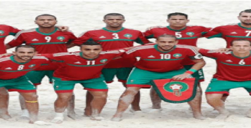 المنتخب المغربي يهزم مدغشقر بسداسية في أمم أفريقيا للكرة الشاطئية