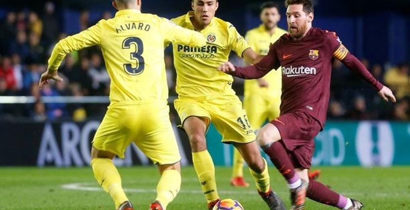 برشلونة يواجه فياريال لاستعادة الصدارة