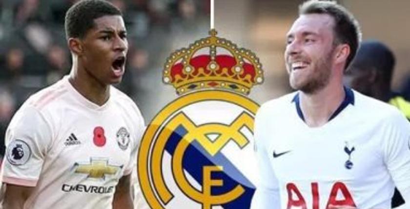 ريال مدريد يرصد مبلغا مهما للتعاقد مع راشفورد وإريكسن خلال الانتقالات الشتوية