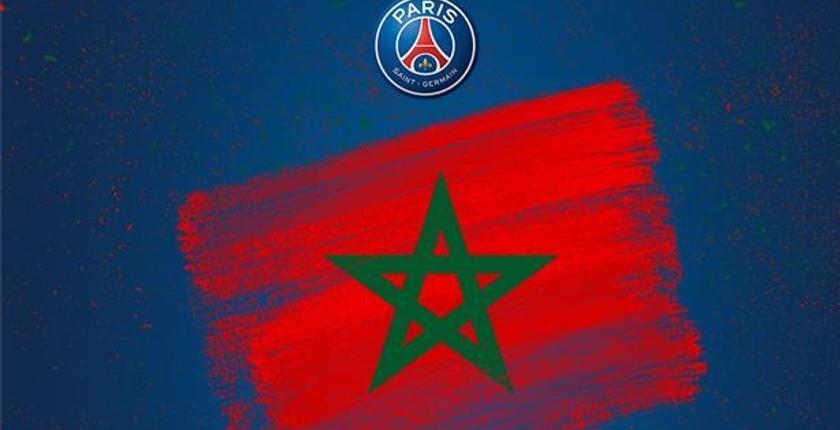 بالصورة.. الـ"PSG" الفرنسي يهنئ المغاربة بذكرى عيد الإستقلال