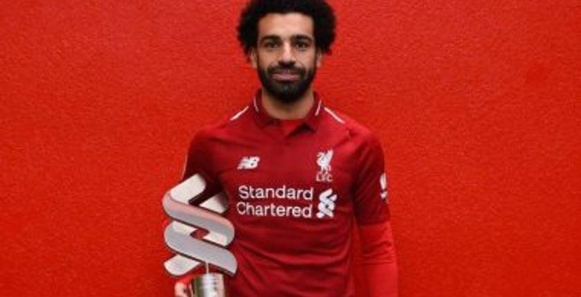 الفرعون المصري محمد صلاح يتوج بجائزة لاعب الشهر في ليفربول