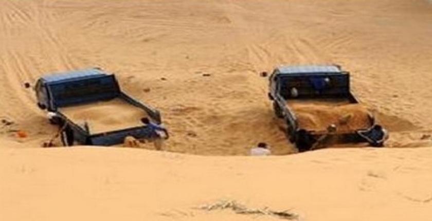 مجموعة من البرلمانيين يحققون في خروقات مقالع الرمال