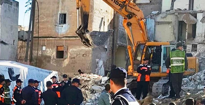 هكذا أخلت وزارة التعمير مسؤوليتها عن حادث انهيار منزلين بالبيضاء 