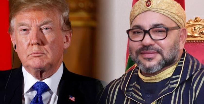 جلالة الملك يتوصل برسالة من الرئيس الامريكي حول القدس 