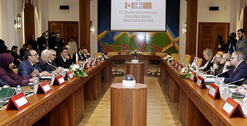 المالكي يترأس أشغال الدورة الخامسة للجنة البرلمانية المشتركة بين  المغرب وكيبك