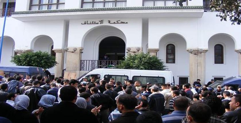 محكمة الدار البيضاء تؤجل النظر في ملف معتقلي الحراك