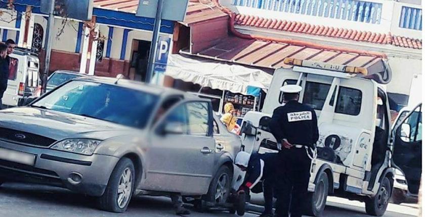 شرطي مرور يحرر مخالفة في حق رئيسه بشفشاون
