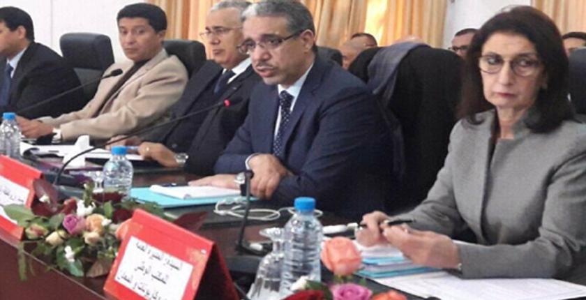 الرباح يجتمع بمسؤولي وممثلي الهيئات النقابية بجرادة