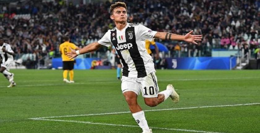 ديبالا يقود يوفنتوس لسحق يونغ بويز بثلاثية في دوري الأبطال