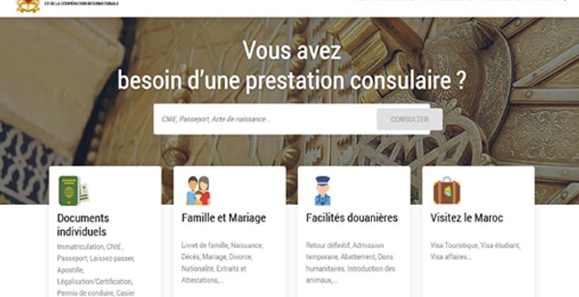 Présentation à Rabat du nouveau portail "consulat.ma" dédié aux MRE