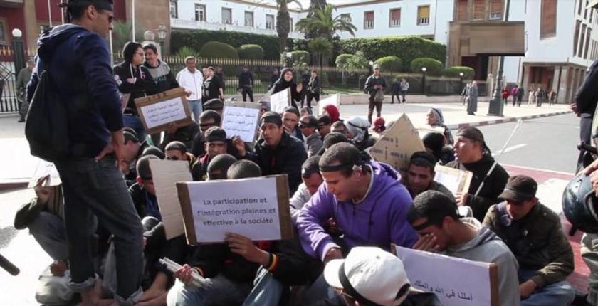  المكفوفون يعلنون تشبتهم بحقهم في التوظيف ويتوعدون العثماني بـ"التصعيد"