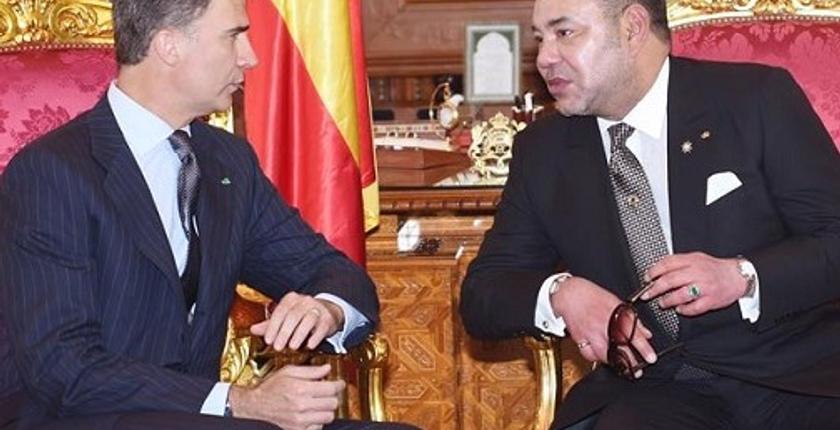 جلالة الملك يتوصل ببرقية تعزية ومواساة من العاهل الإسباني