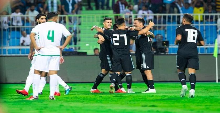 الأرجنتين تكتسح العراق في افتتاح البطولة الرباعية الودية