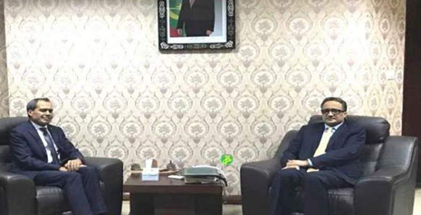 السفير المغربي "شبار" يسلم أوراق اعتماده رسميا بنواكشوط