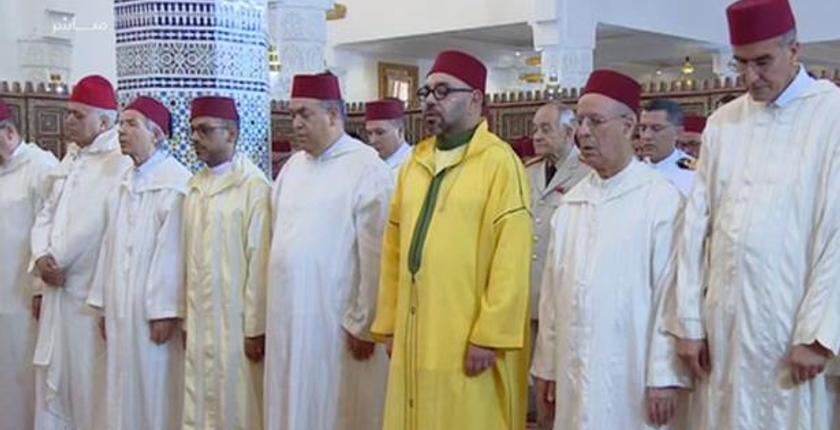 أمير المؤمنين يدشن بابن مسيك مسجد”فلسطين”..ويؤدي به صلاة الجمعة
