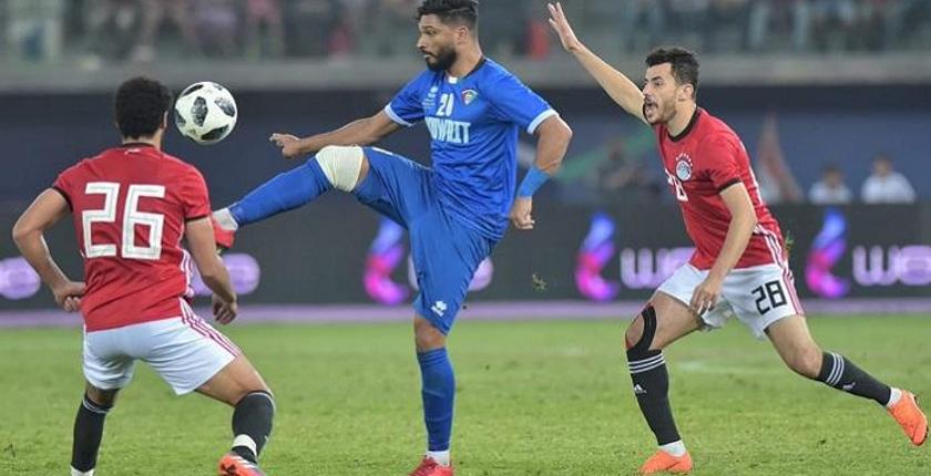 المنتخب المصري يتعادل مع الكويت استعدادا للمونديال
