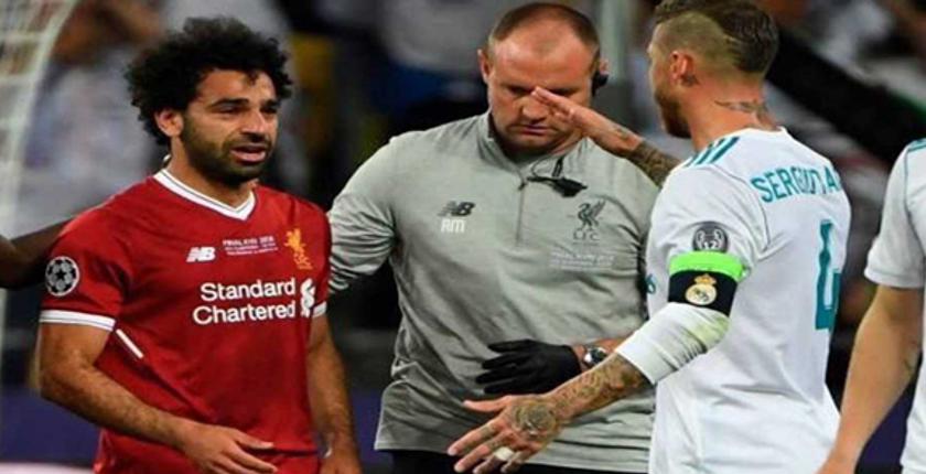 محامي مصري يتقدم بشكاية  للفيفا ضد  راموس بسبب تعمده إيذاء صلاح