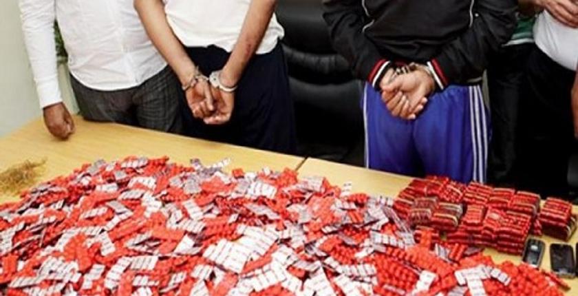 طنجة.. حجز حوالي ألف قرص مهلوس واعتقال خمسة أشخاص
