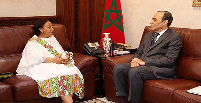 الرباط.. المالكي يتباحث مع السفيرة الأثيوبية بالمملكة