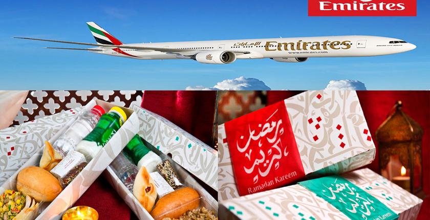 "Emirates" تقدم وجبات إفطار خاصة بالصائمين طوال شهر رمضان