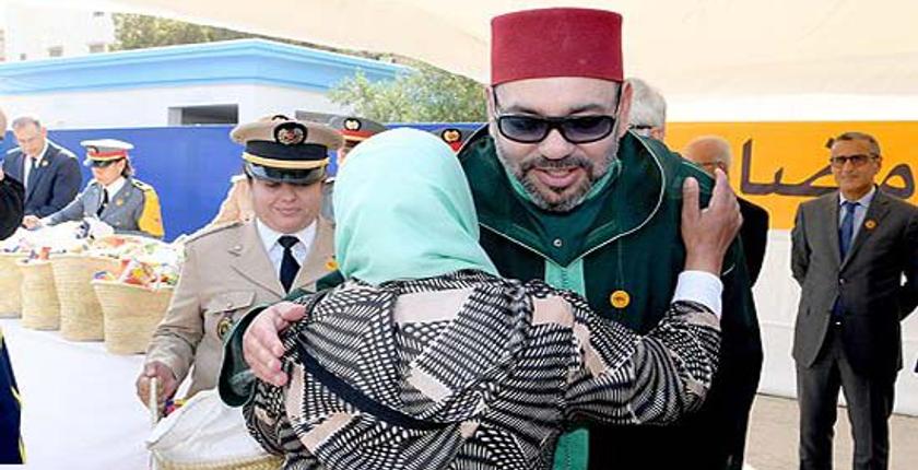 سلا..جلالة الملك يعطي انطلاقة العملية الوطنية للدعم الغذائي "رمضان 1439"