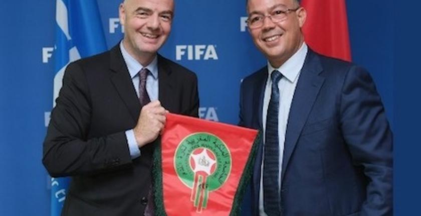 المغرب يطالب الفيفا باستبعاد أربع دول من التصويت على ملفات مونديال 2026