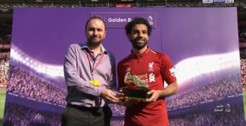 محمد صلاح أول مصري وعربي يتوج هدافا 'للبريمرليغ "