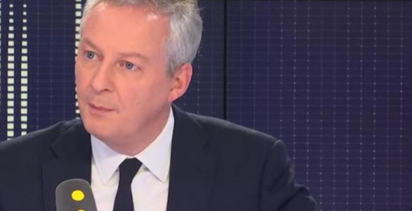 Le Maire "confiant" sur une croissance française à 1,8%