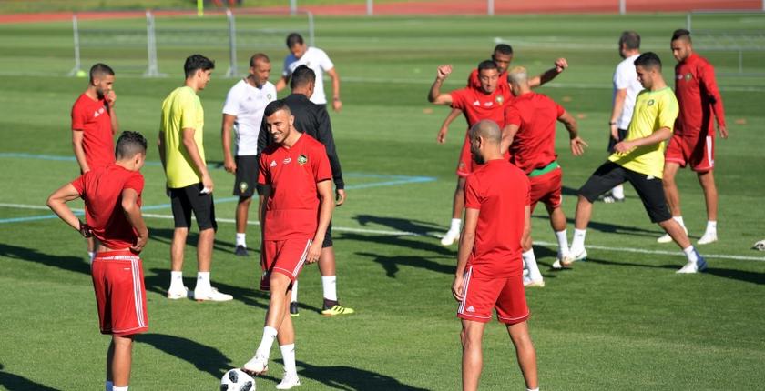 الأسود تخوض الحصة التدريبية ما قبل الأخيرة قبل التوجه إلى كالينغراد