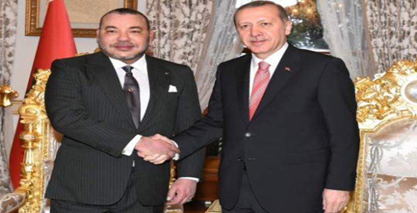 جلالة الملك يهنئ أردوغان بفوزه في الانتخابات الرئاسية بتركيا