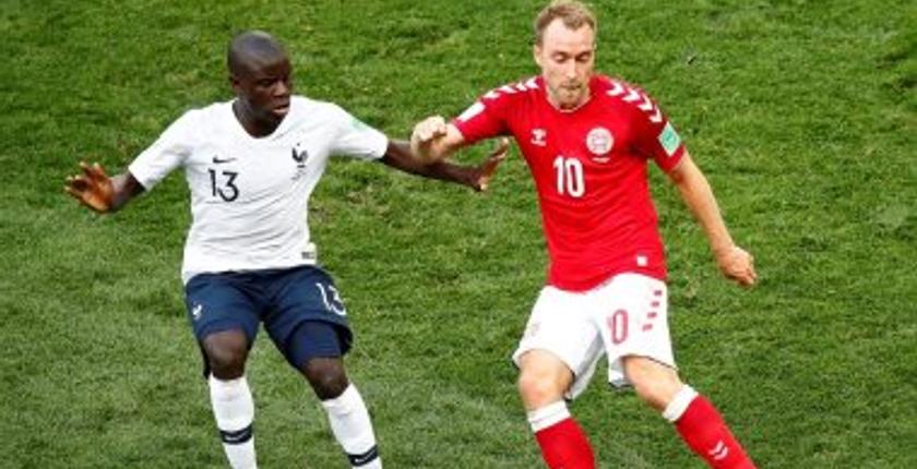 الدنمارك تتعادل مع فرنسا وترافقها لثمن النهائي كأس العالم