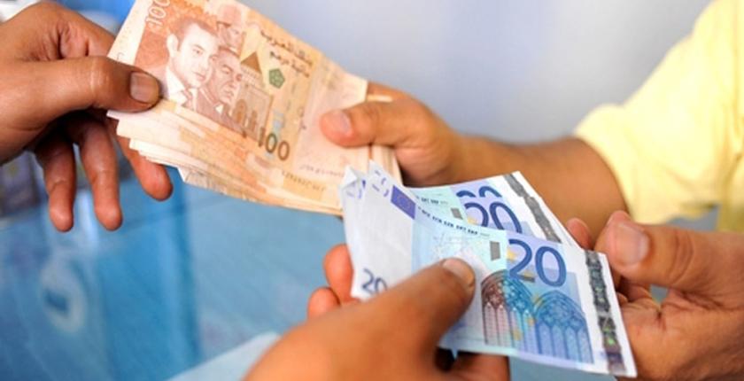 الدرهم يهوي أمام الأورو ويصعد مقابل الدولار